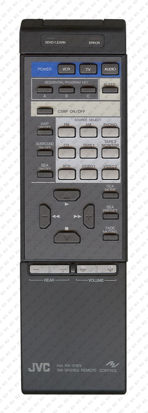 Пульт JVC RM-SR816U