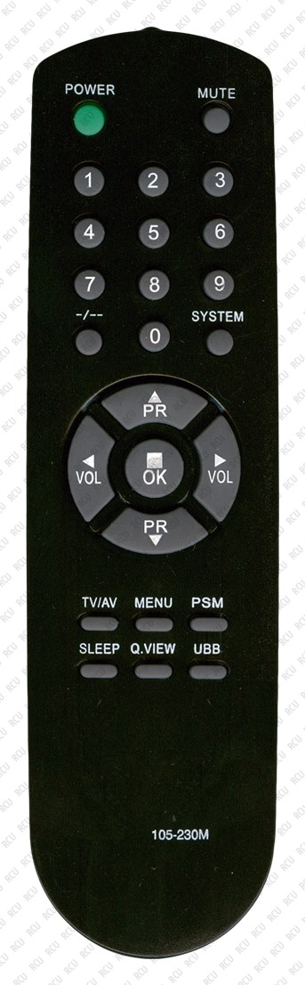 Пульт LG 105-230M
