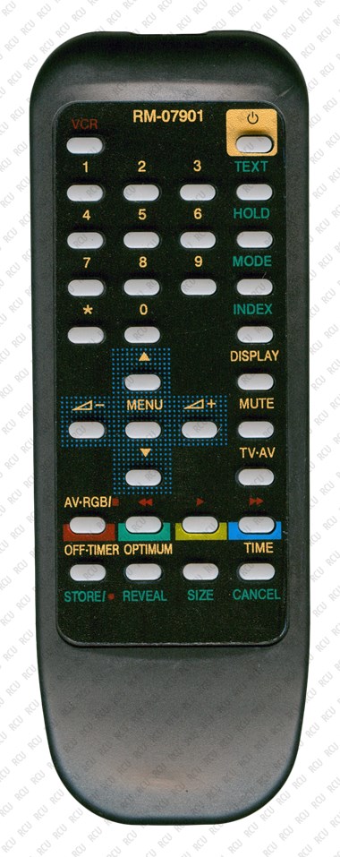Пульт Mitsubishi RM07901, с телетекстом