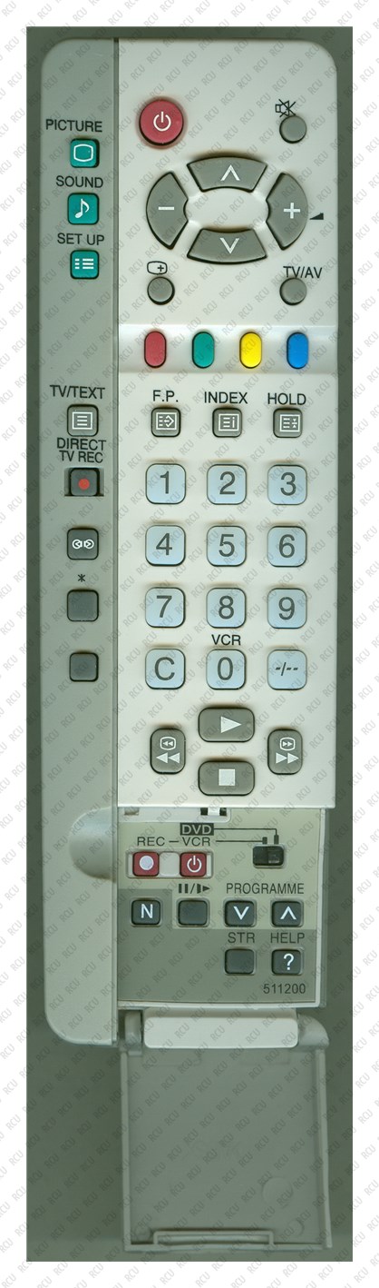 Пульт Panasonic EUR511200, с телетекстом