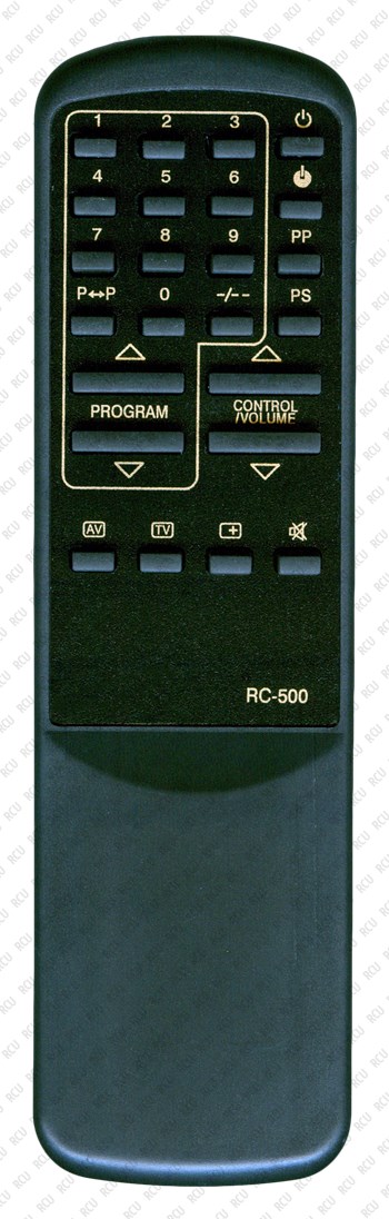 Пульт Рубин RC-500, без телетекста