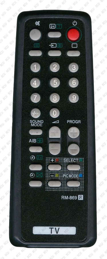 Пульт Sony RM-869, с телетекстом